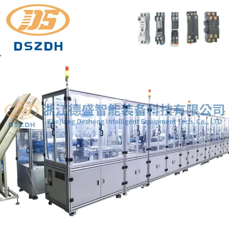 Reléová zásuvka Automatická výrobní linka